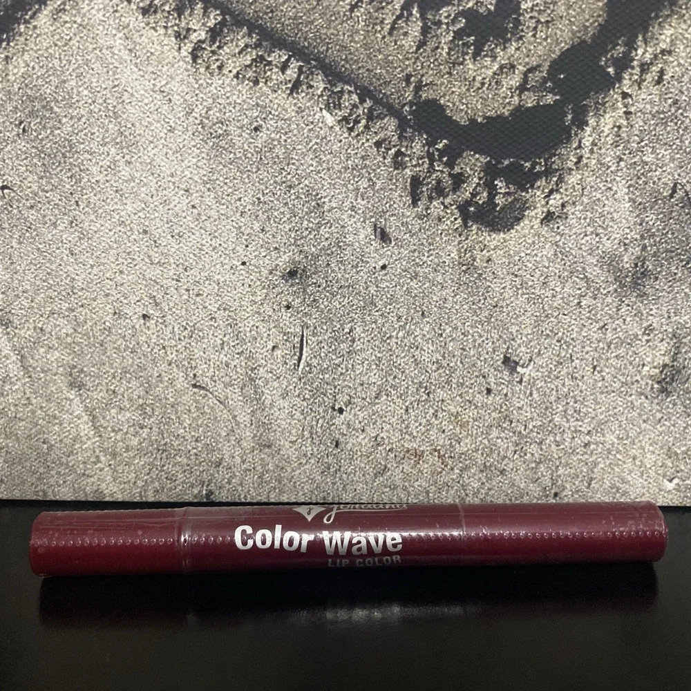 Jordana Color Wave Lip Gloss 01‎ Crushed Plum NEW Sealed Plum shimmer .058 Fl Oz